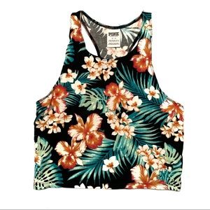 PINK VS Luau Crop Tank